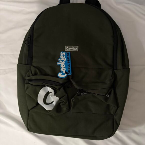 Cookie-s Men's Khaki and Green Bag - Picture 1 of 1